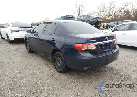 2011 Toyota Corolla Le z USA, uszkodzony, nr VIN 2T1BU4EE2BC629938